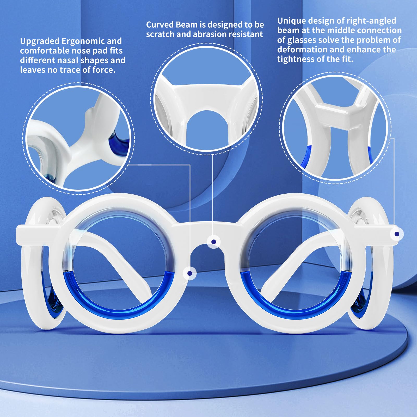 Lunettes Hion design anti-nausée idéal pour conduite et avion.