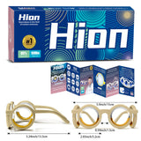 Lunettes Hion sans lentilles crème, polyvalentes pour voiture, bateau ou avion.