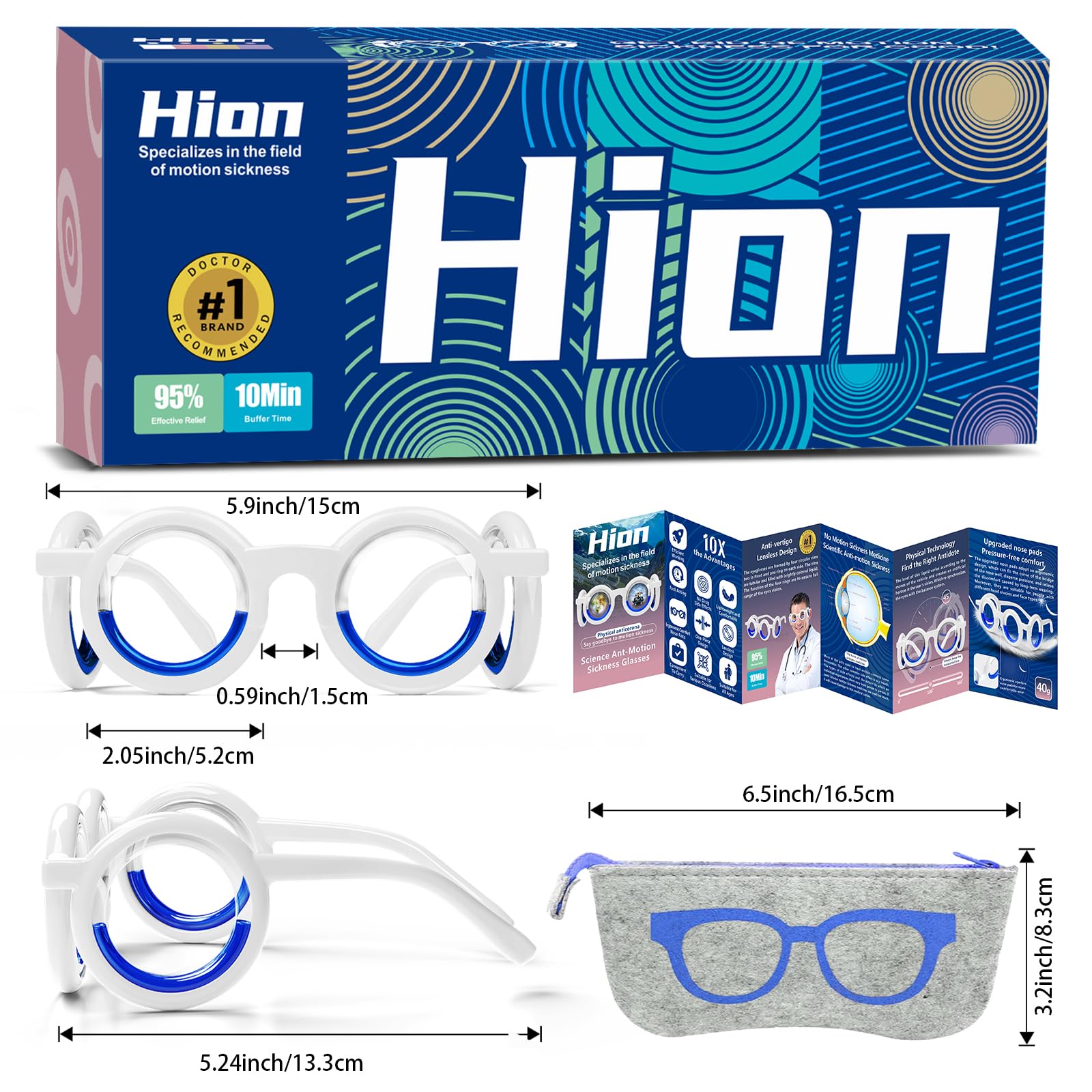 Lunettes Hion compatibles-lunettes-correctrices: confort sur long trajet sans changer d’équipement.