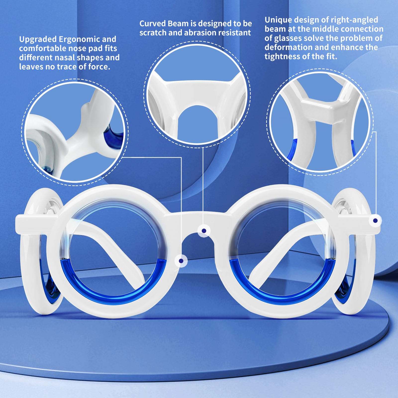 Lunettes Hion portables — s’utilisent en voyage et se rangent facilement.