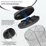 HIONXMGA design anti-mélange évite le mélange des pilules entre compartiments.