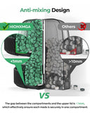 Format voyage compact pour emporter sept types de compléments.