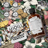 HIQILI Après-shampoing Coco Vanille, soin démêlant avec parfum discret.