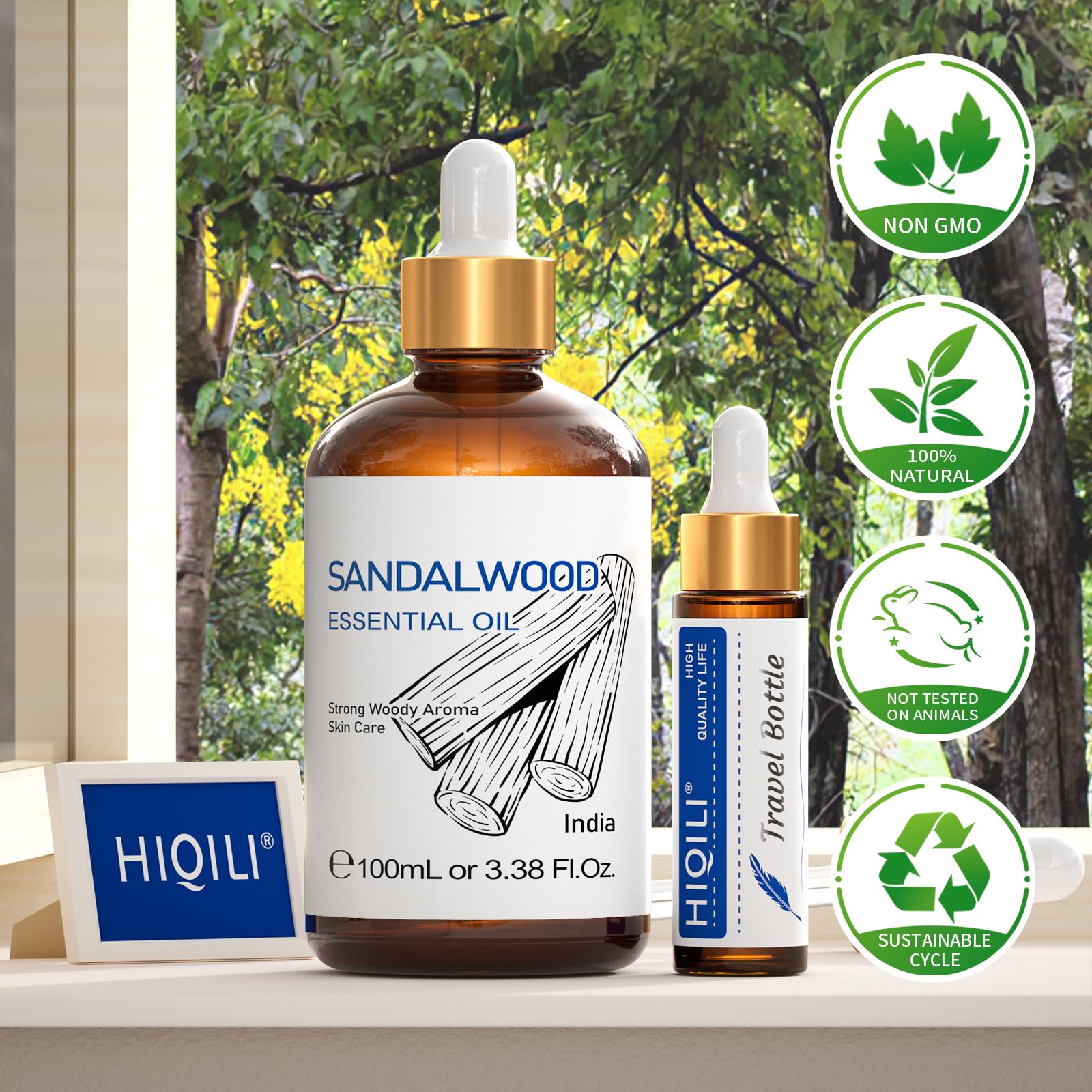 HIQILI atelier-cosmetique-santal: base pour cosmétiques maison