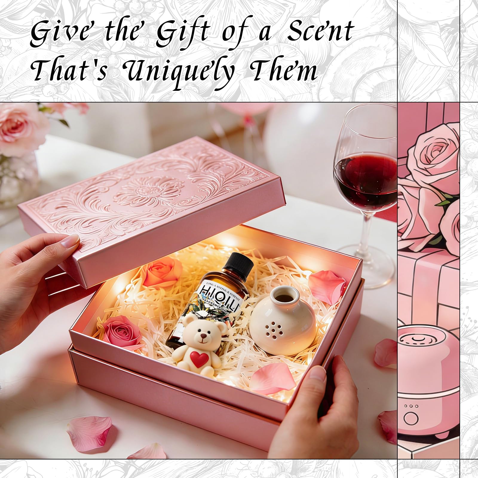 HIQILI parfum chocolat pour savon artisanal parfumé.