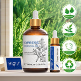 HIQILI cyprès huile essentielle pour bougies et cosmétiques maison — parfums riches.