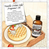 HIQILI diffuseur aromatique vanille crème – diffusion douce et durable