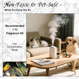 HIQILI Diffuseur floraison: polyvalence pour maison, bureau et voiture.