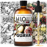 HIQILI huile parfumée goyave dans un flacon ambré, parfum durable pour bougies et diffuseurs