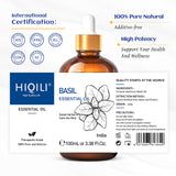 HIQILI huile basilic diffuseur aromatherapie et moment zen