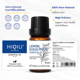 HIQILI huile citron eucalyptus: parfum naturel pour terrasse et patio.