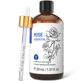 HIQILI Rose, bouteille 30 ml, parfum floral apaisant pour diffusion.
