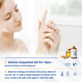 HIQILI huile Vetiver pour massage: favoriser la relaxation et la circulation.