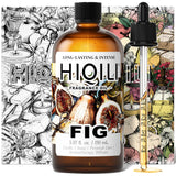 HIQILI huile fig bouteille — parfum frais pour créations maison
