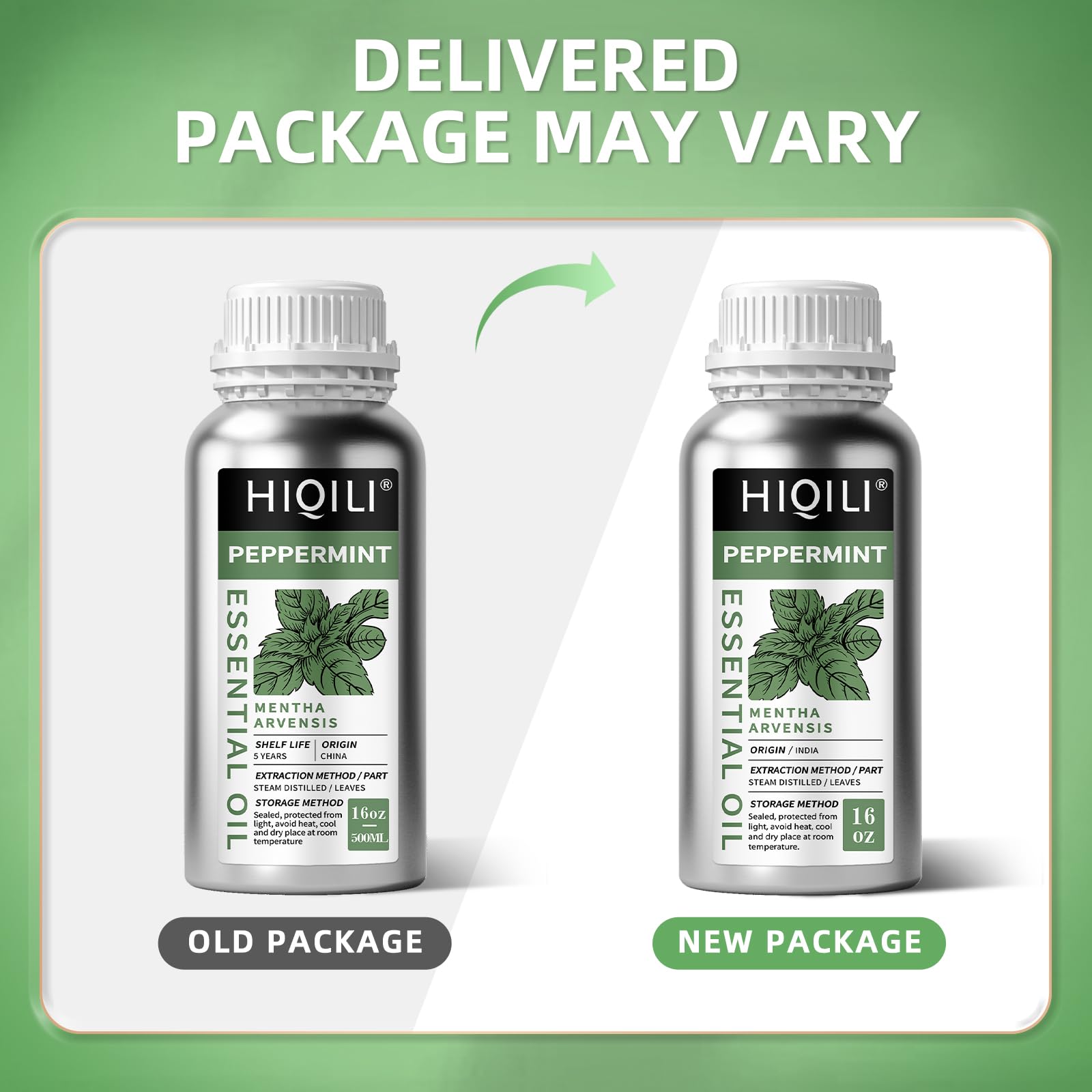 HIQILI menthe: aromathérapie quotidienne et parfum frais