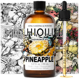 HIQILI huile parfum ananas - bouteille verre, parfum frais et durable pour diffuseur.
