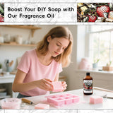 Huile barbe HIQILI fraise, parfum agréable pour soins faits maison