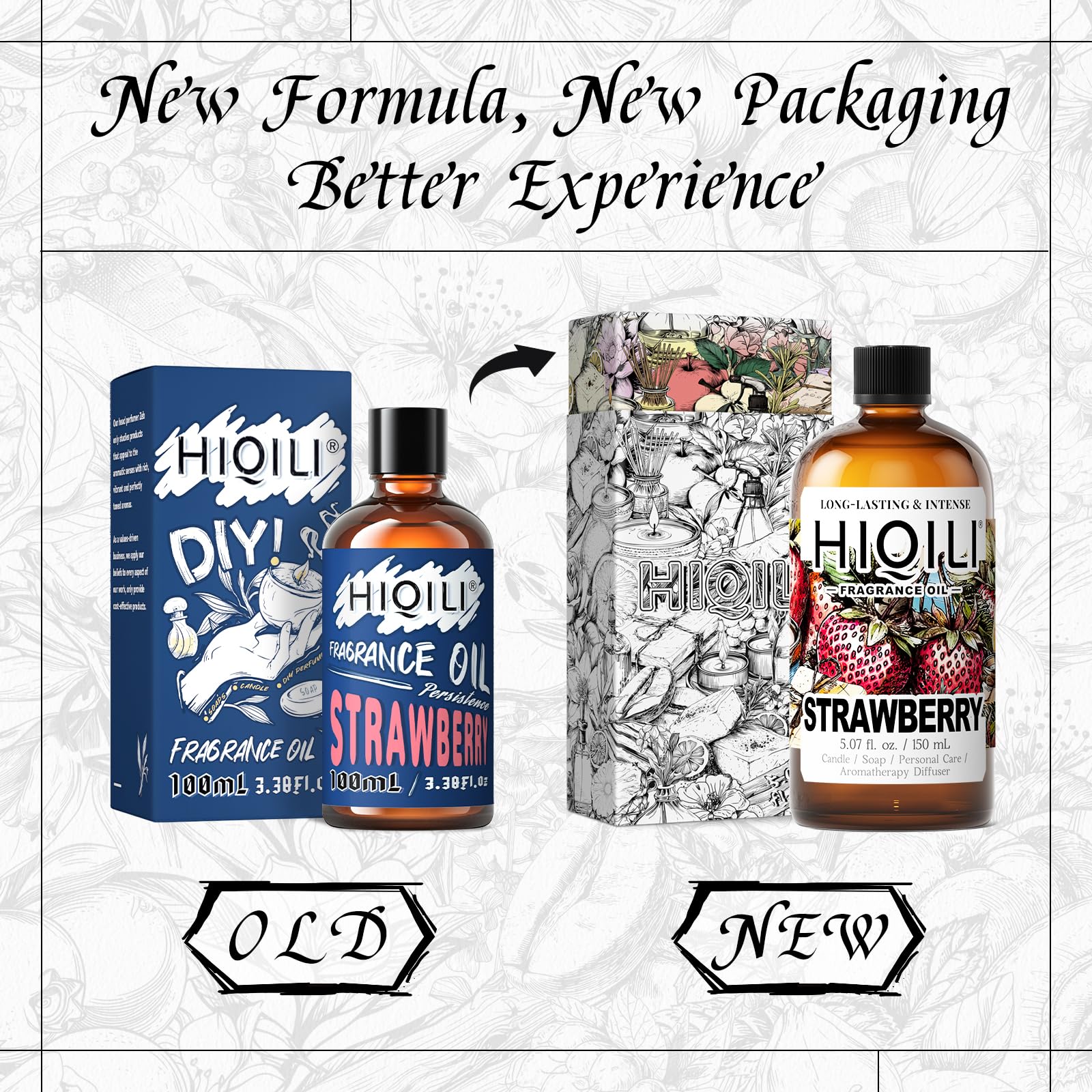 Savon fait maison parfumé avec huile fraise HIQILI, douceur sensorielle