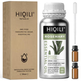 HIQILI huile romarin - bouteille: soin capillaire naturel pour cheveux