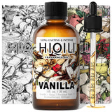 HIQILI huile vanille – bouteille gouttes, parfum durable pour peau.