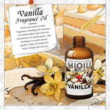 HIQILI huile vanille – diffuseur aromatique, ambiance chaleureuse.