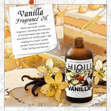 HIQILI huile vanille – diffuseur: ambiance chaleureuse et enveloppante durable.