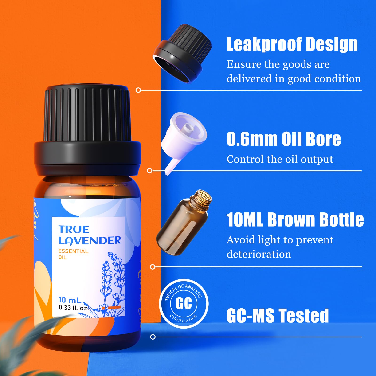 HIQILI Citronnelle parfum stimulant pour les routines quotidiennes et DIY maison