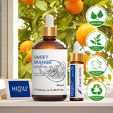 HIQILI mélange huiles orange et autres, crée une atmosphère vivifiante.