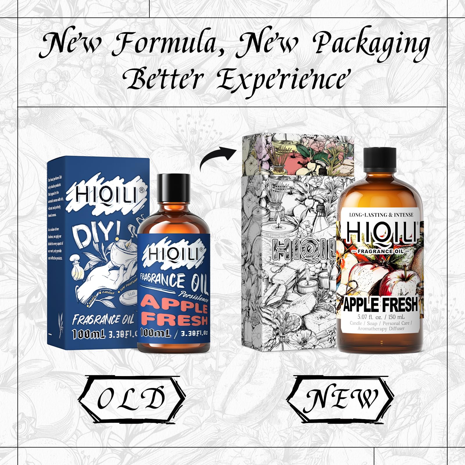 HIQILI Pomme Fraîche savon: fragrance fraîche et douce pour la douche.
