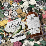 Tonique visage au concombre HIQILI, parfum délicat.