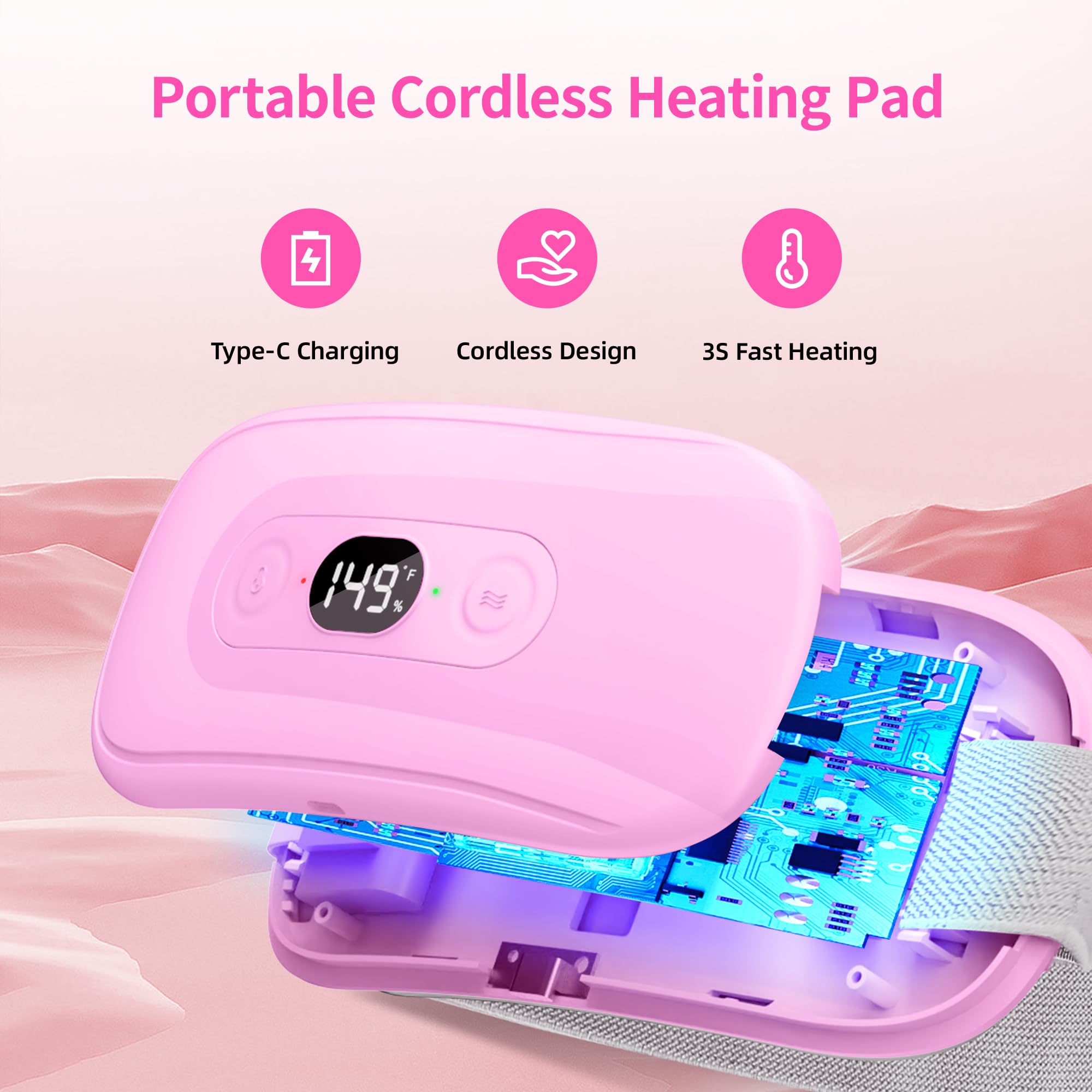 Hirane batterie rechargeable USB, sans fil et portable pour les déplacements.