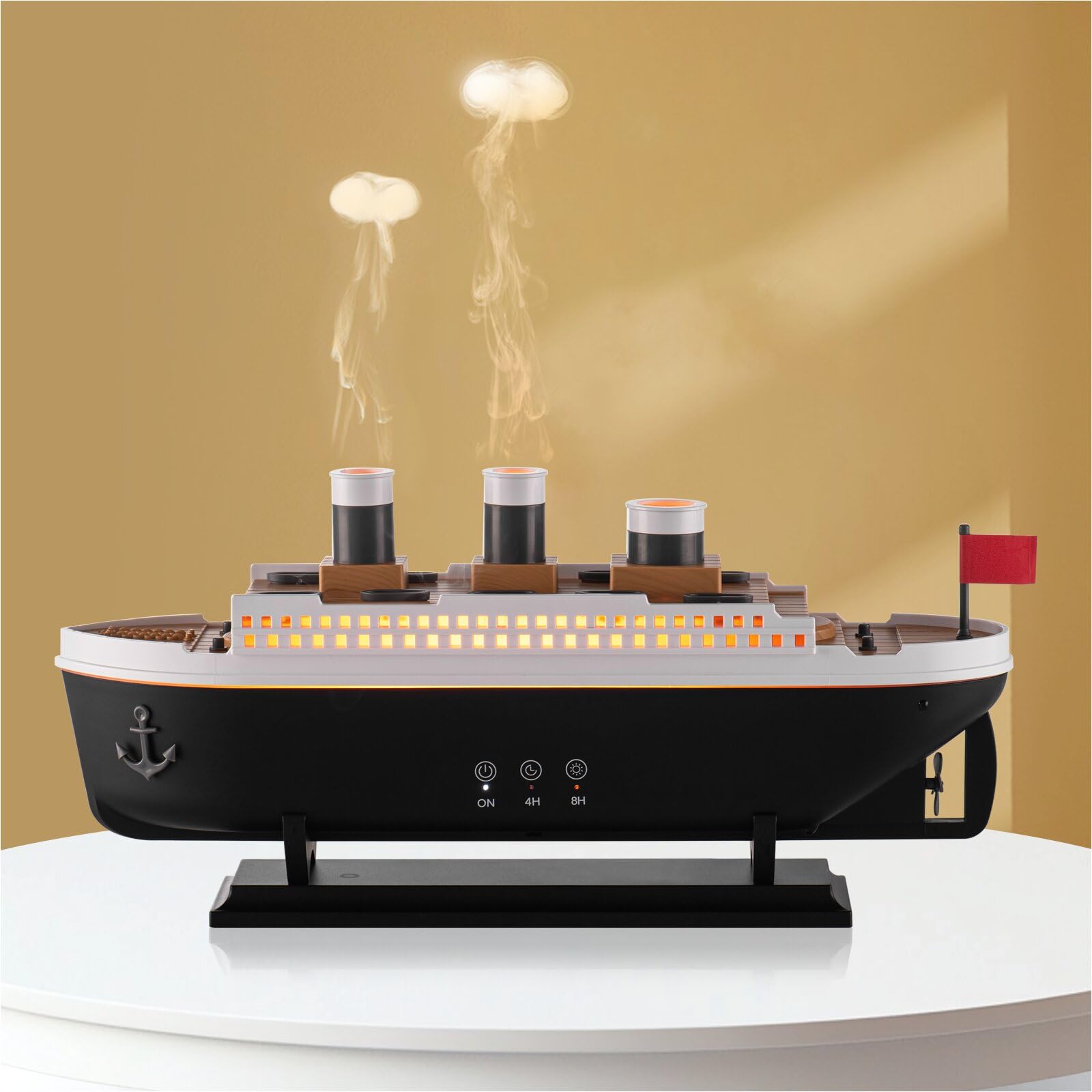 HIROGA Titanic diffuseur 250 ml, atmosphère apaisante pour chambre.