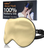 Masque HiRui en soie double-face pour des nuits douces et reposantes.