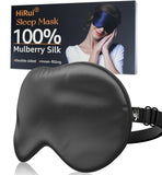 HiRui masque sommeil soie double-face: douceur luxueuse pour la peau