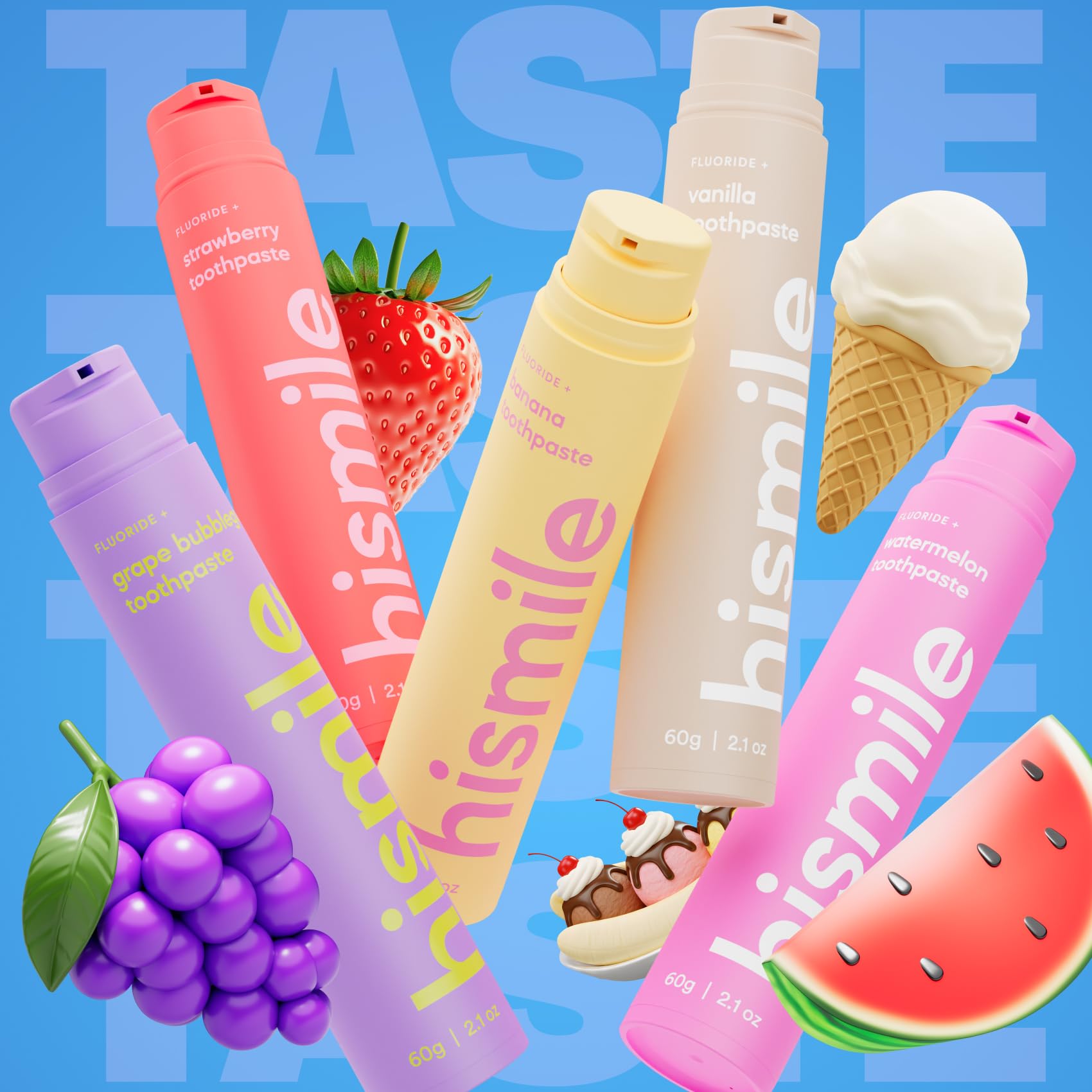 Hismile dentifrice Velours Rouge — flacon et bouchon reflètent une expérience sensorielle premium