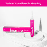 HISMILE Pap+ Pen applicateur applique le produit sur les dents