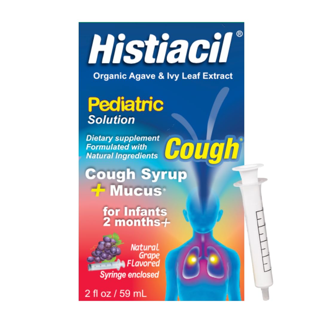 Histiacil, sirop agave toux bébé 2 mois, douceur naturelle pour le quotidien.