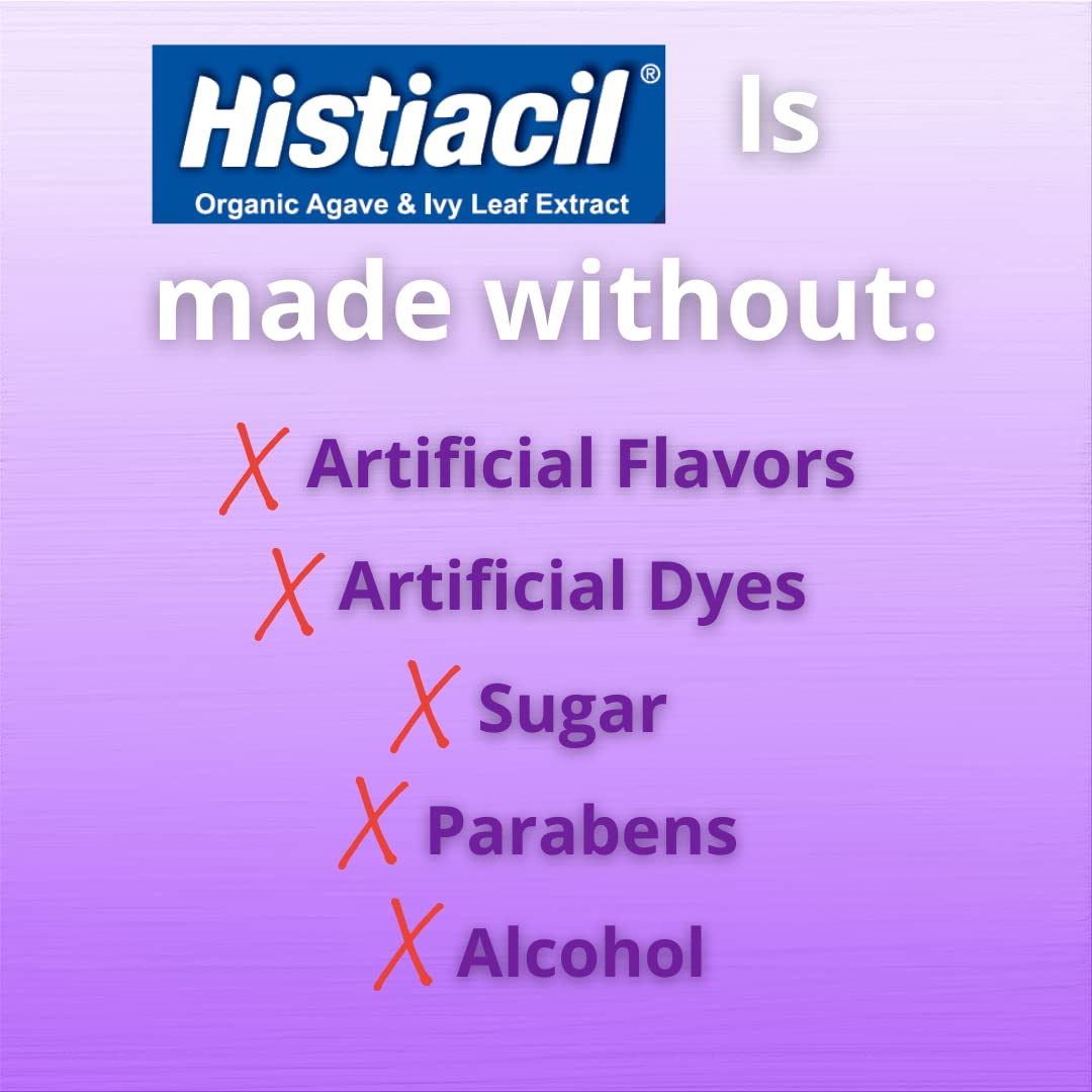Histiacil saveur raisin, facilite l’administration chez l’enfant.