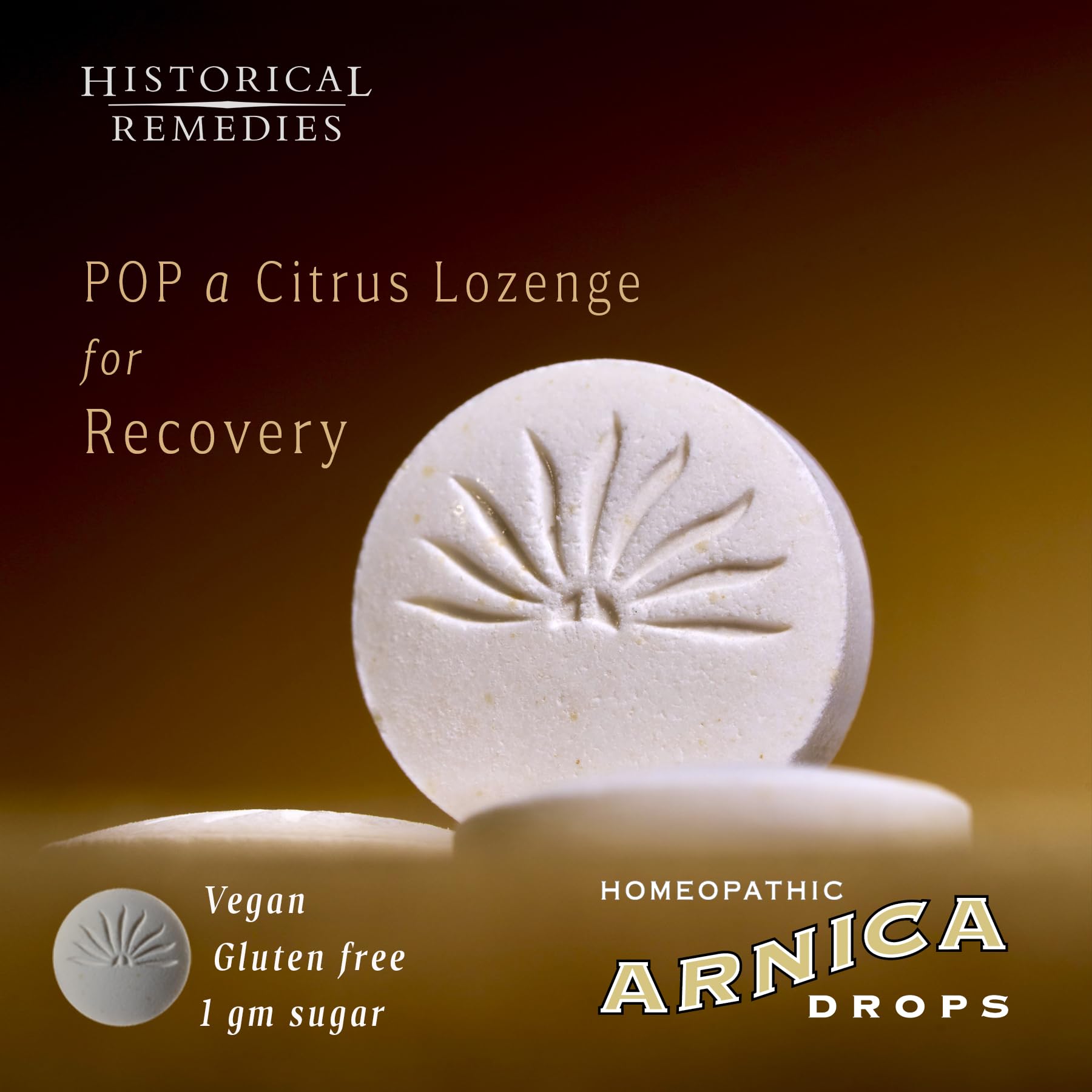 Arnica Drops Historical Remedies emballage recyclable et écologique.