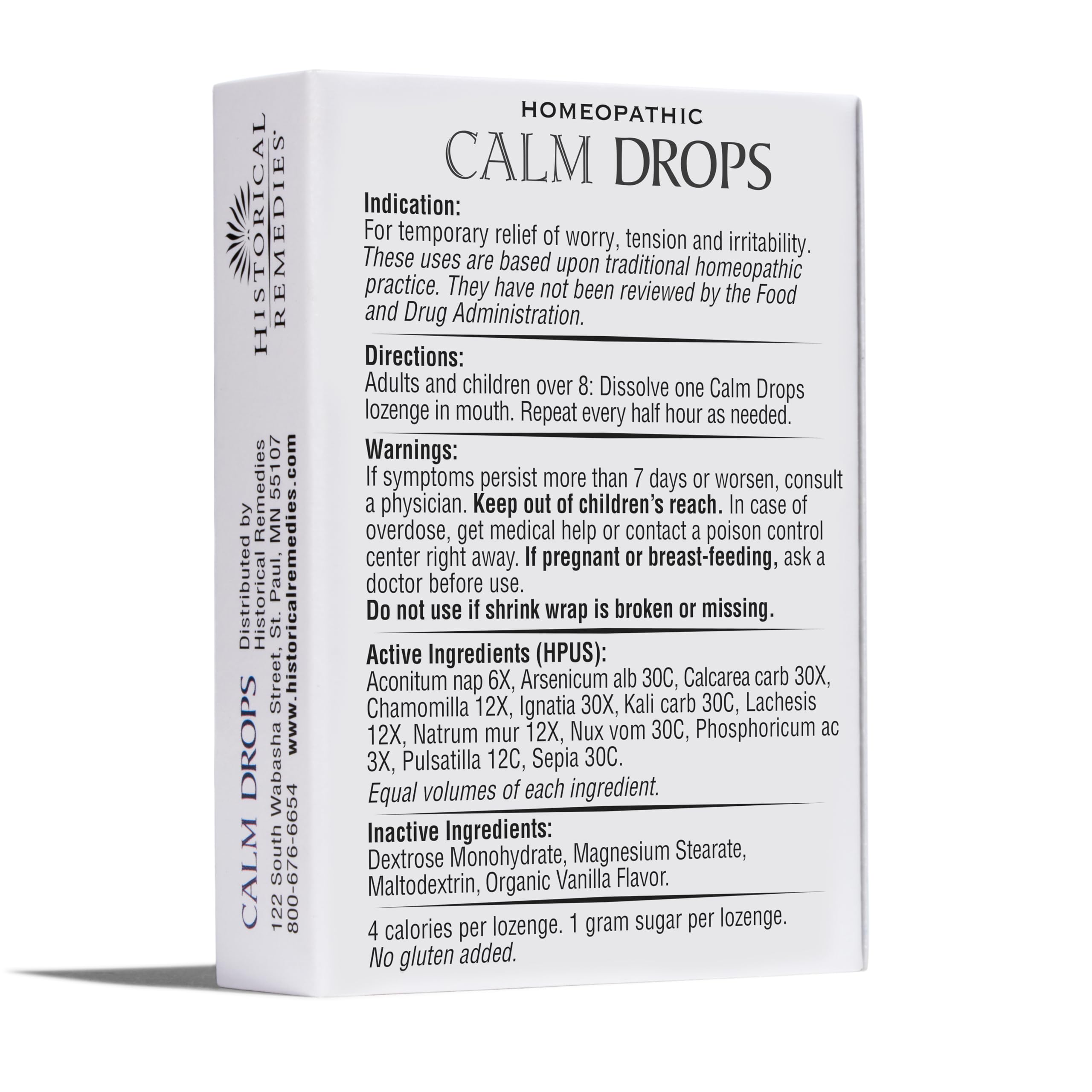 Calm Drops – boîte compacte prête à l’emploi à la maison