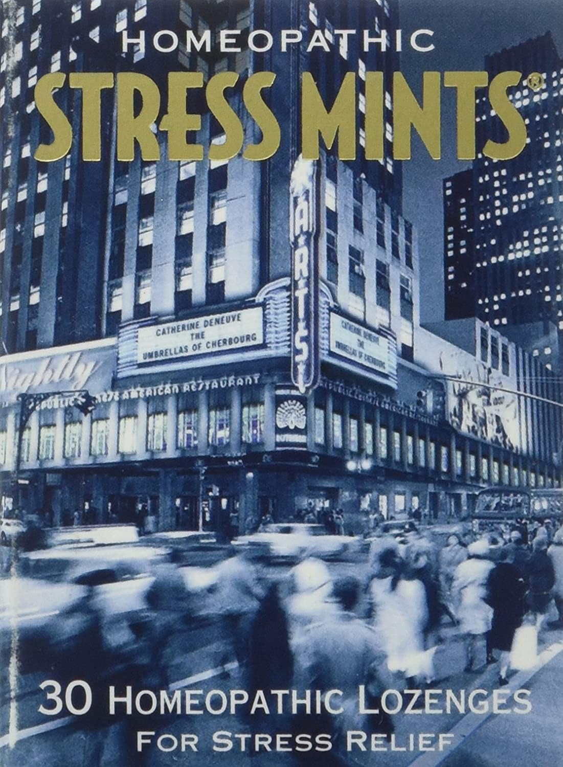 Historical Remedies Stress Mints — boîte deux paquets, pratique pour les déplacements.