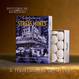 Historical Remedies Stress Mints ensemble de pastilles faciles à transporter.
