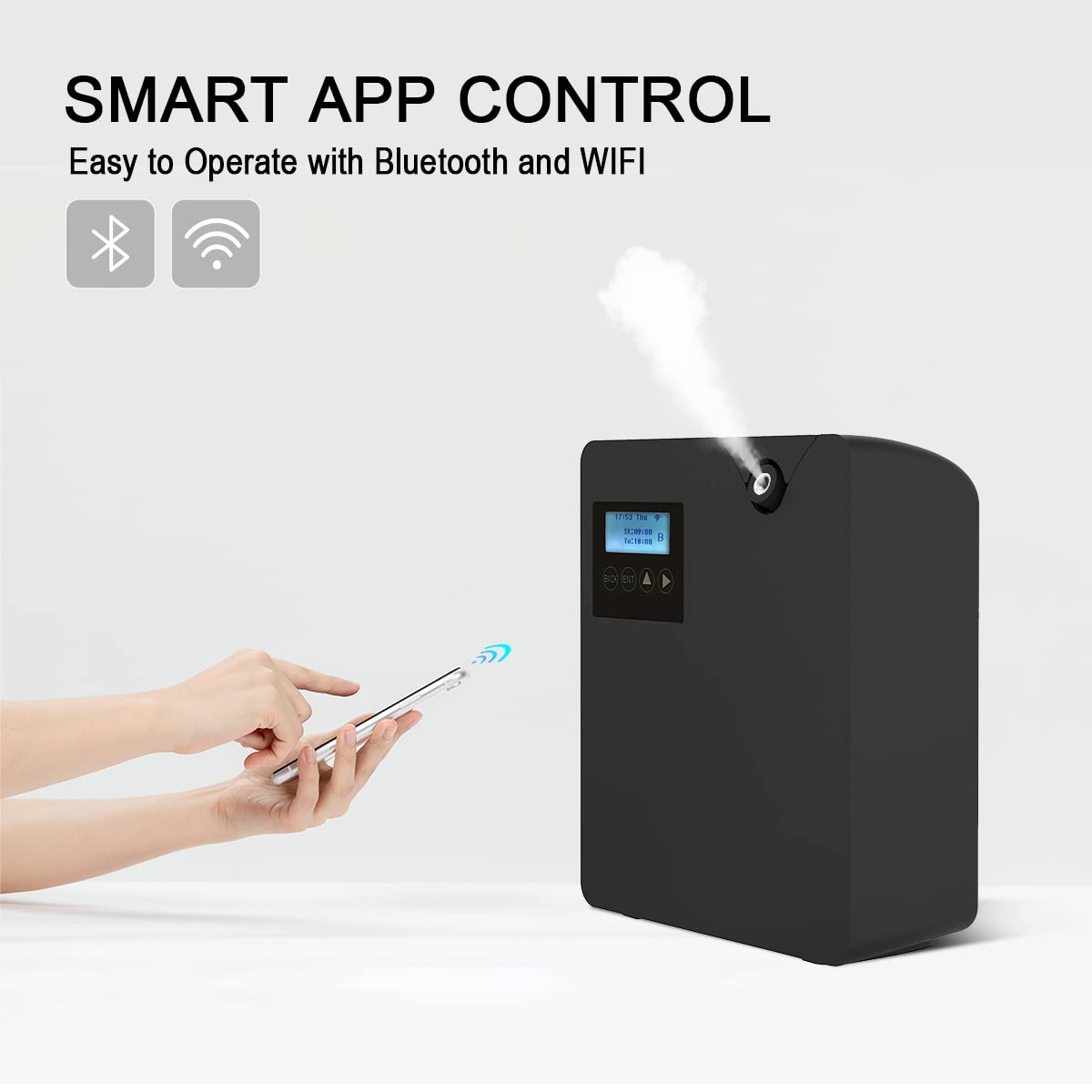 Hitish diffusion air froid technologie: atomisation efficace des huiles essentielles.