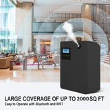 Hitish diffusion couverture 2000 pieds-carres: idéal pour grandes pièces et bureaux.