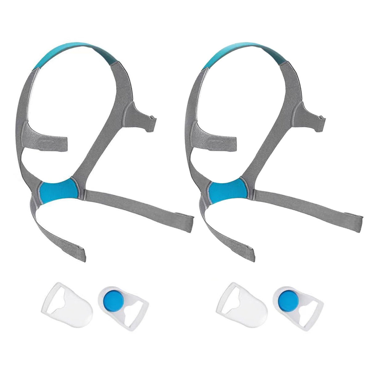 HITISPACE AirFit F20 harnais tete 2-pack, ajustable et durable pour un maintien fiable.