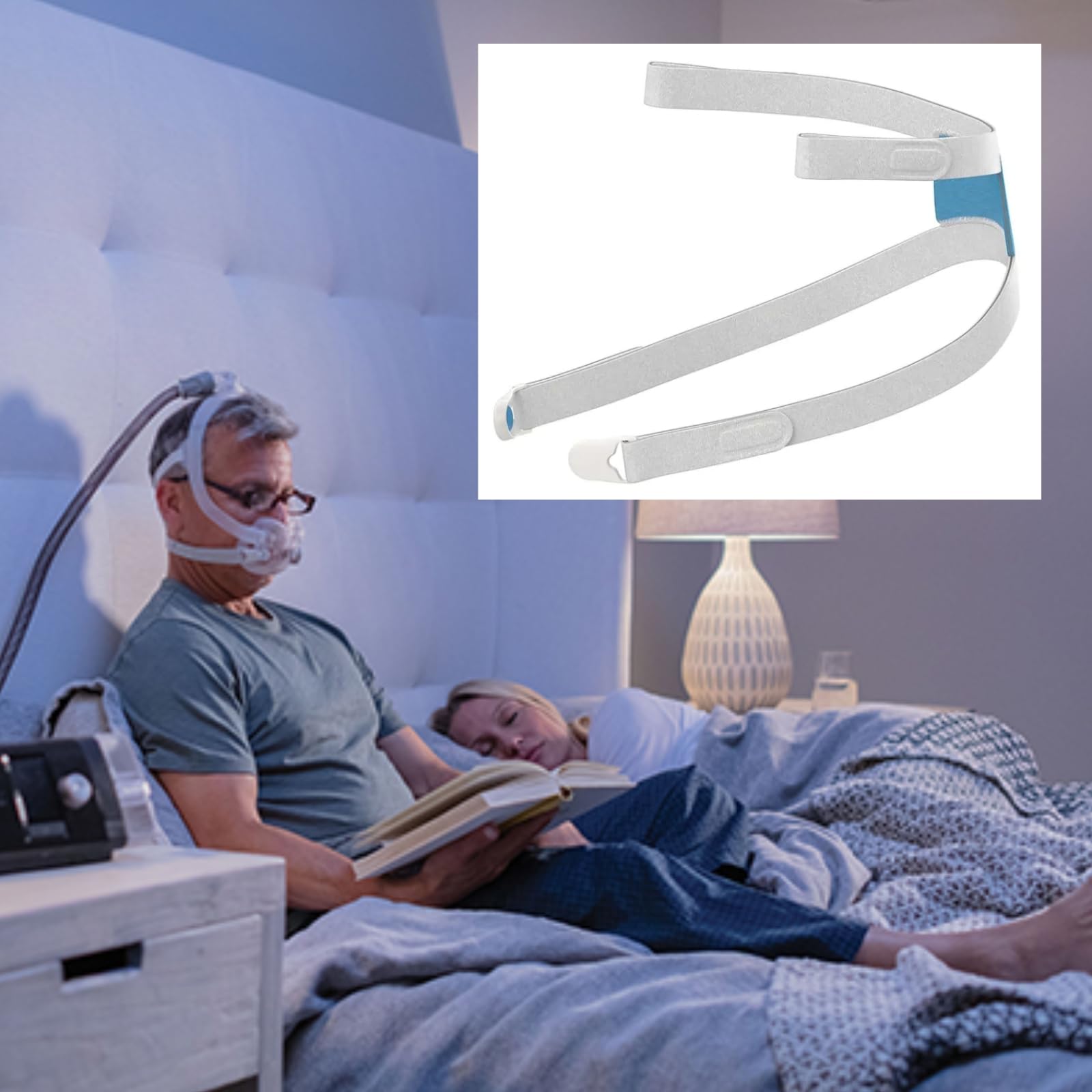 HITISPACE AirFit F30i tête lavable et durable pour un entretien facile.
