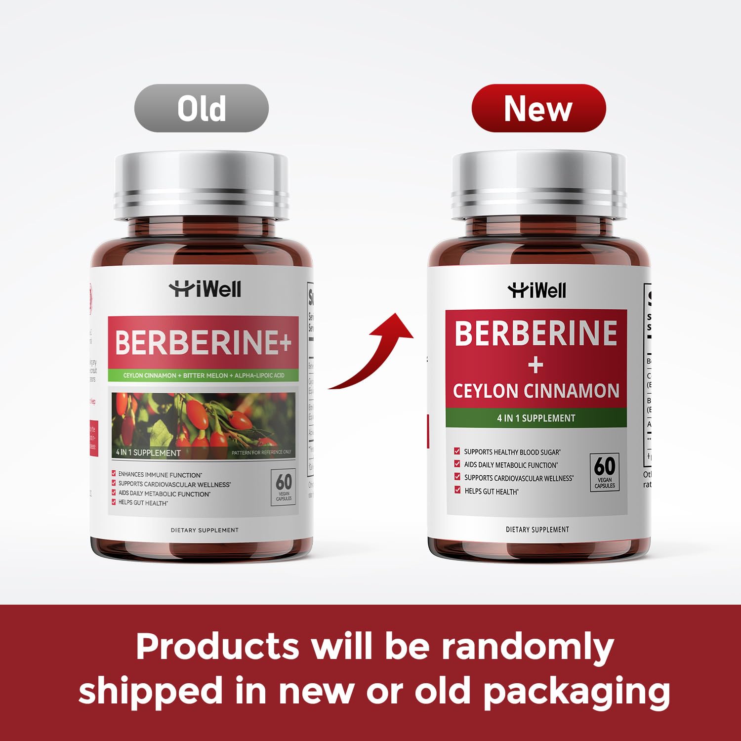 HiWell Berberine Qualité GMP en bouteille, traçabilité et sécurité