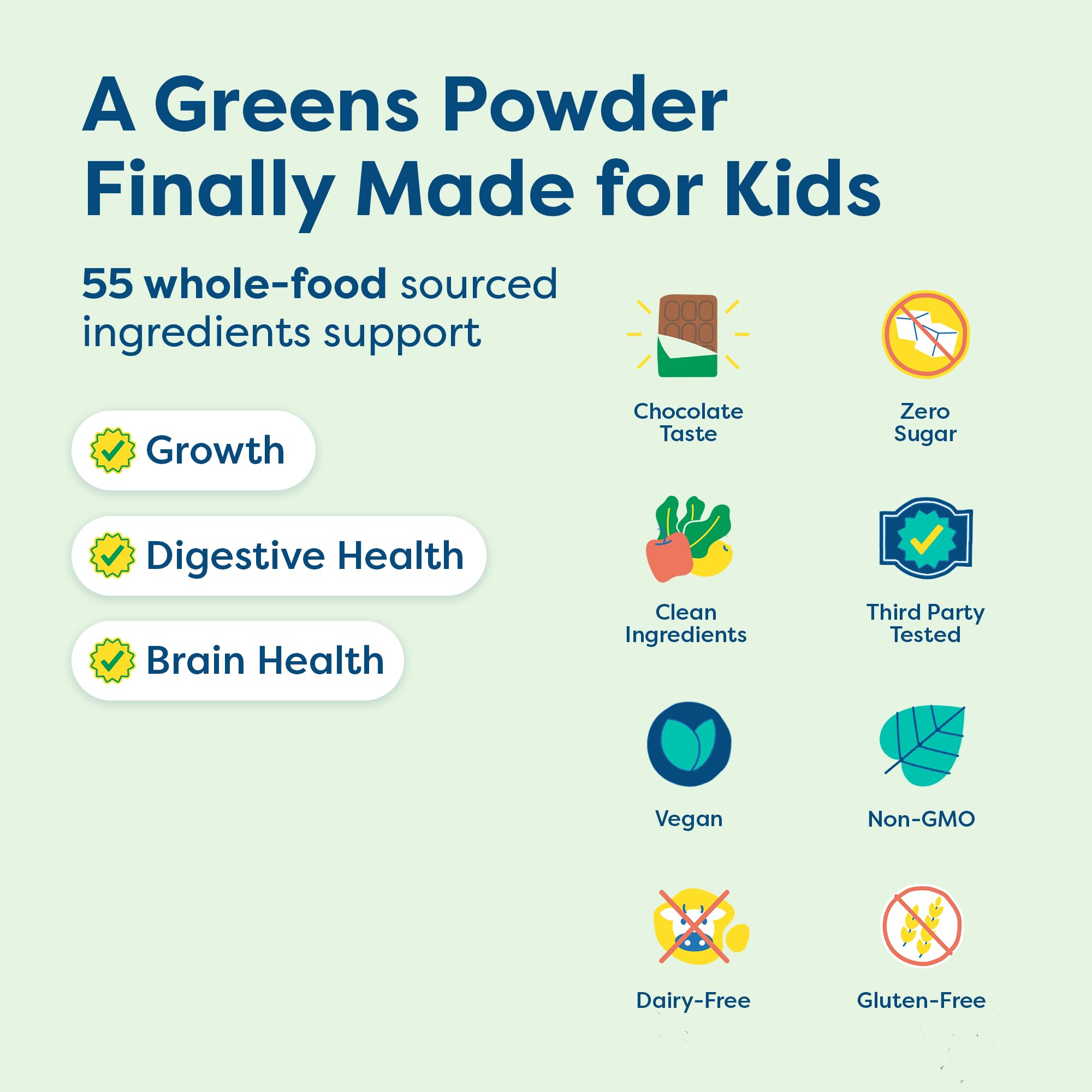 HIYA Kids Greens Stick-doseur : dose pratique pour enrichir les boissons des enfants