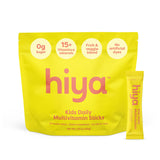 Hiya Kids Multivitamine emballage et bouteille, nutrition quotidienne fiable pour enfants