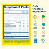 HIYA Multivitamines pour enfants : goût cerise sans sucre ajouté, prise agréable.